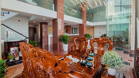 Khu vực sảnh rộng rãi