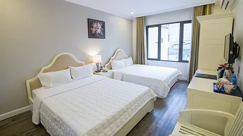 Phòng Triple với 01 giường đôi và 02 giường đơn
