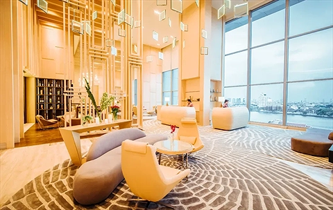 Khu vực tiếp tân của khách sạn