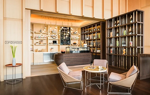 Khu vực tiếp khách tại The Pantry
