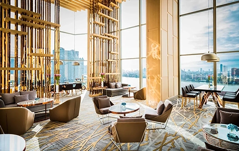 Một góc khác của nhà hàng Skyline