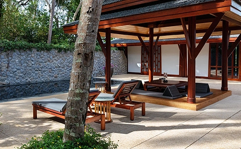 Khu vực tắm nắng thư giãn