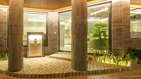 Sảnh trước khách sạn