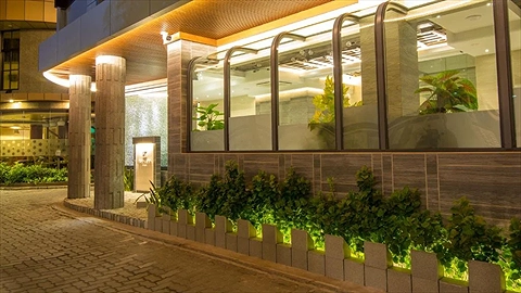 Sảnh trước khách sạn