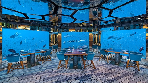 Nhà hàng Sea dưới lòng đại dương nổi tiếng