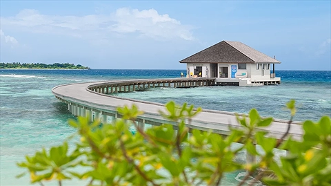 Lối đi vào các Villa thơ mộng