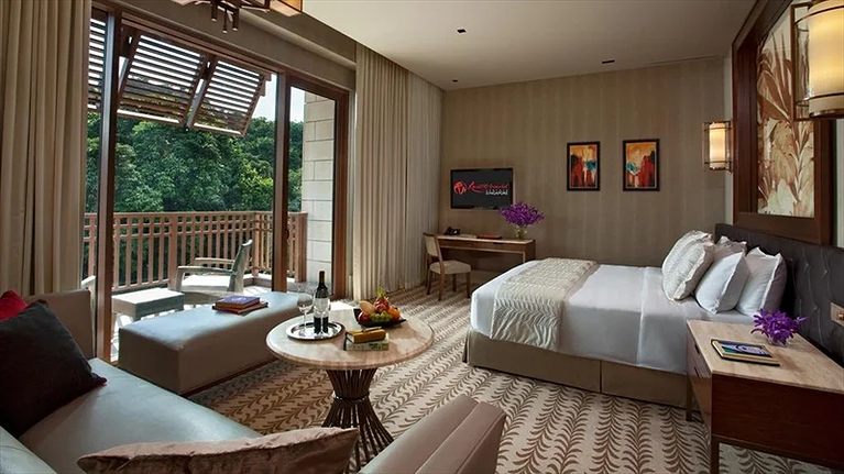 Không gian phòng rộng rãi và sang trọng