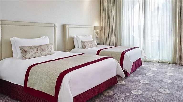 Phòng 02 giường đơn êm ái