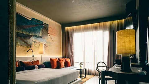 Phòng có diện tích rộng và thoáng đãng