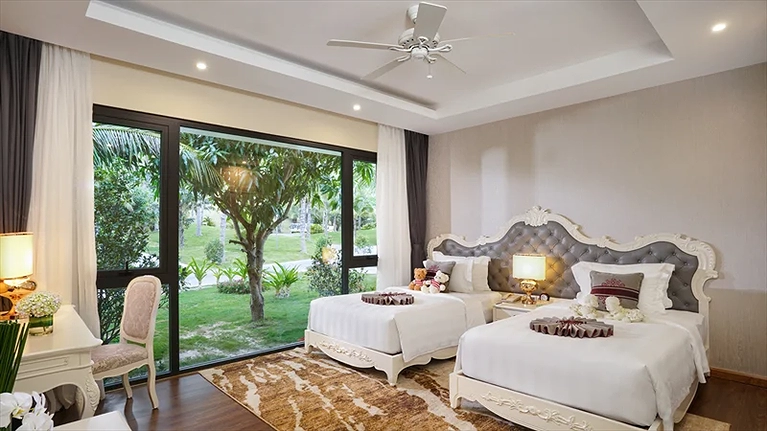 Phòng ngủ Villa