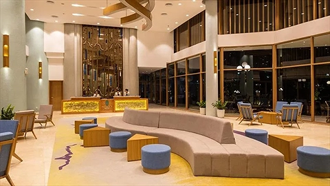 Sảnh Lễ Tân với không gian rộng lớn