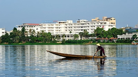 Quang cảnh khách sạn nhìn từ trên cao