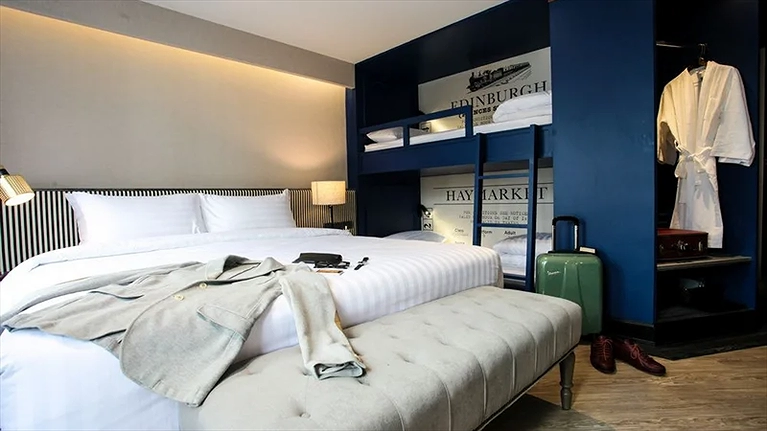 Phòng ngủ với phong cách trẻ trung