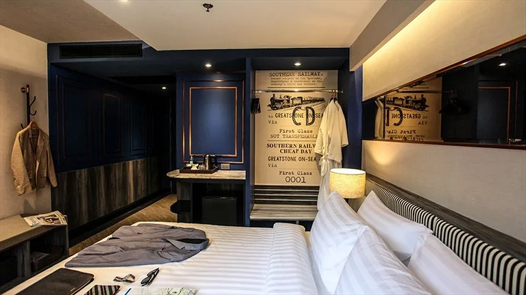 Không gian phòng rộng rãi, thoải mái