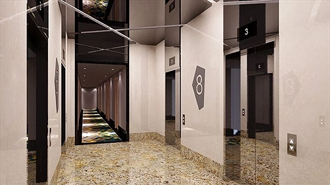 Sảnh chờ thang máy