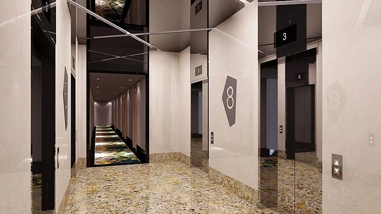 Sảnh chờ thang máy