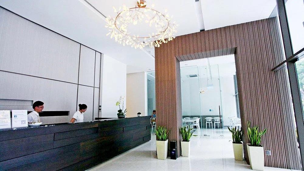 Khu vực lễ tân khách sạn