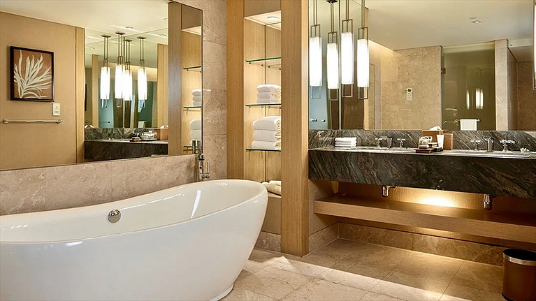 Thư giãn tại bồn tắm