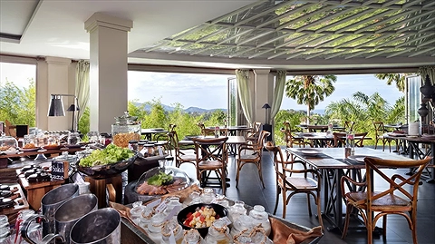 Khu vực thưởng thức Buffet sáng