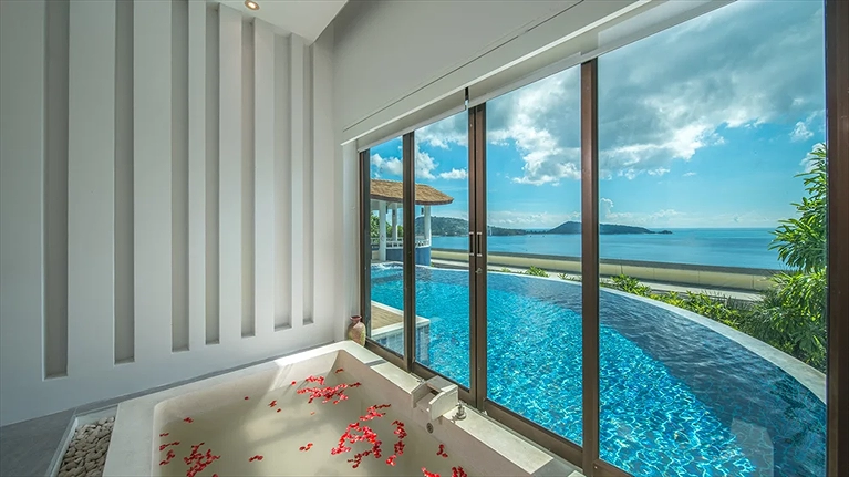 Deluxe One Bedroom Pool Villa Bathroom