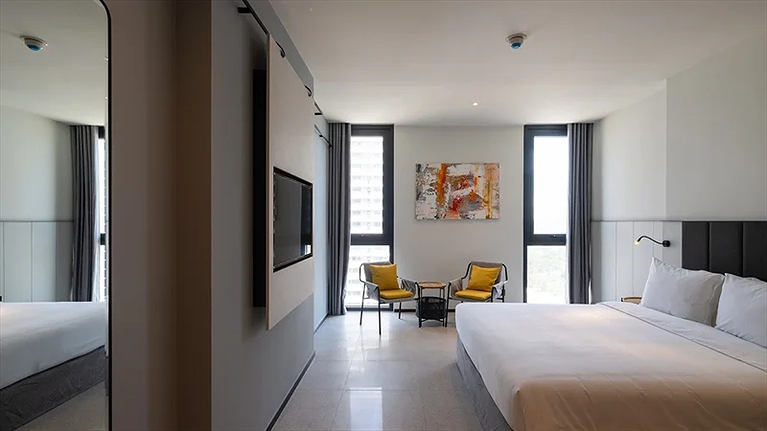 Hạng phòng Deluxe 1 giường đôi