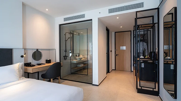 Hạng phòng Superior với thiết kế tối giản nhưng rất hiện đại