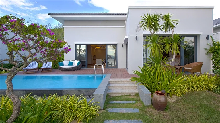 Villa với hồ bơi riêng