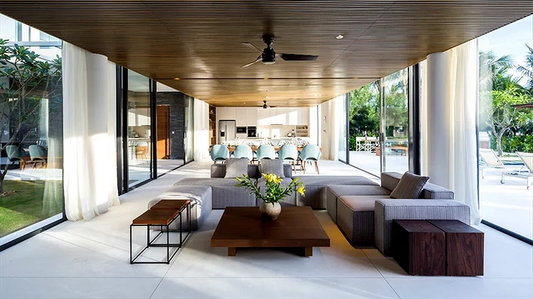 Three Bedrooms Beachfront Villa