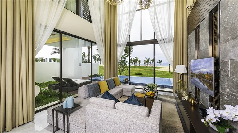 Phòng khách của Villa