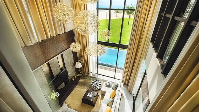 Phòng khách của Villa