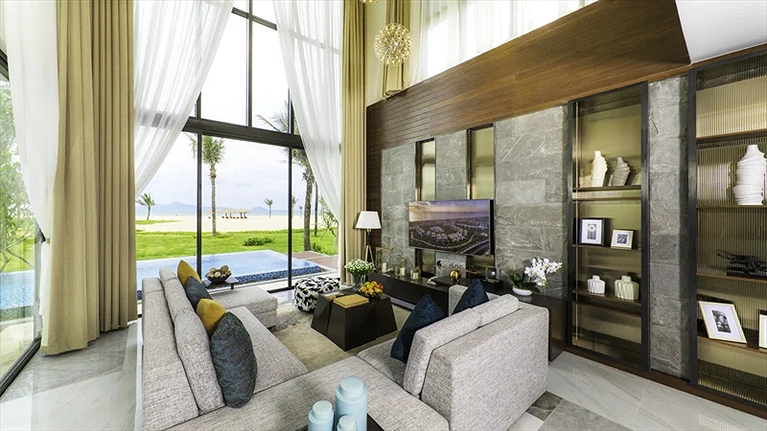 Phòng khách của Villa