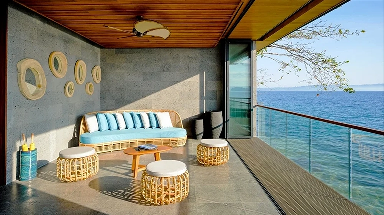 Nội thất khu nghỉ dưỡng thân thiện với môi trường