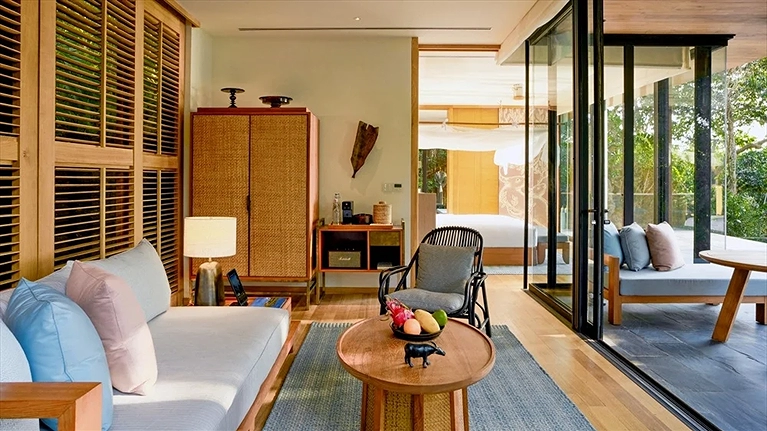 Thiết kế phòng với màu sắc thanh lịch, ấm cúng