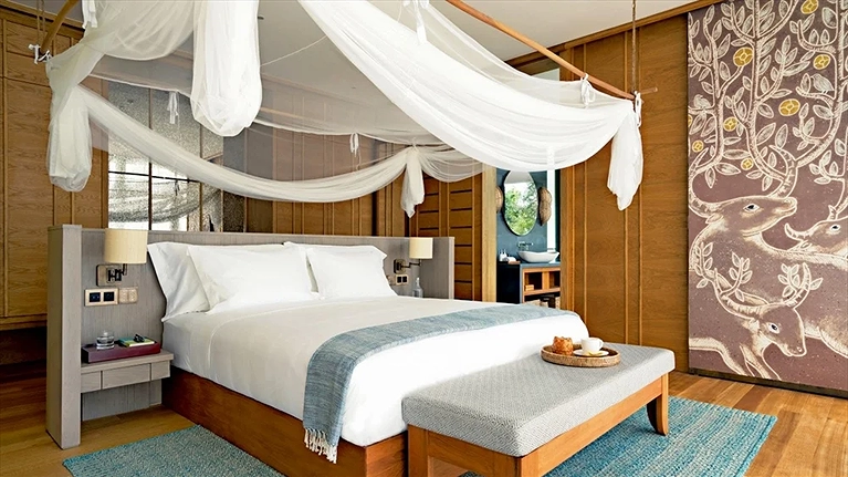 Tận hưởng một giấc ngủ ngon trên chiếc giường êm ái