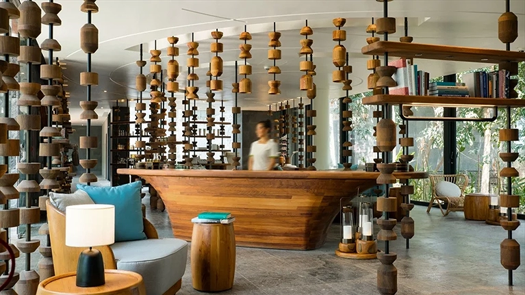 Quầy Spa Reception