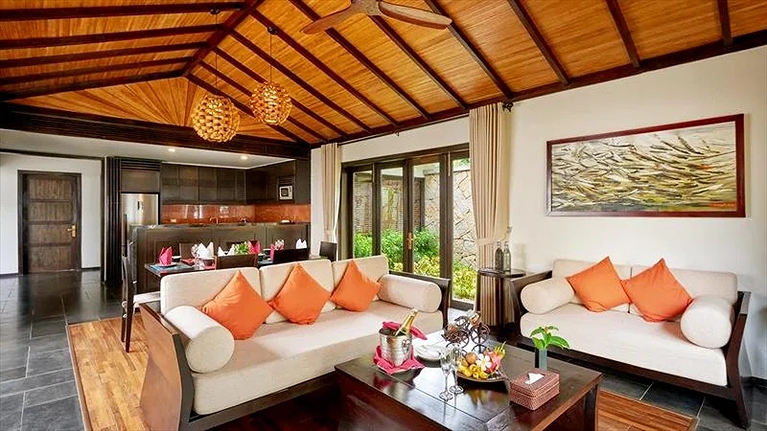 Không gian biệt thự rộng thoáng với diện tích 450m2