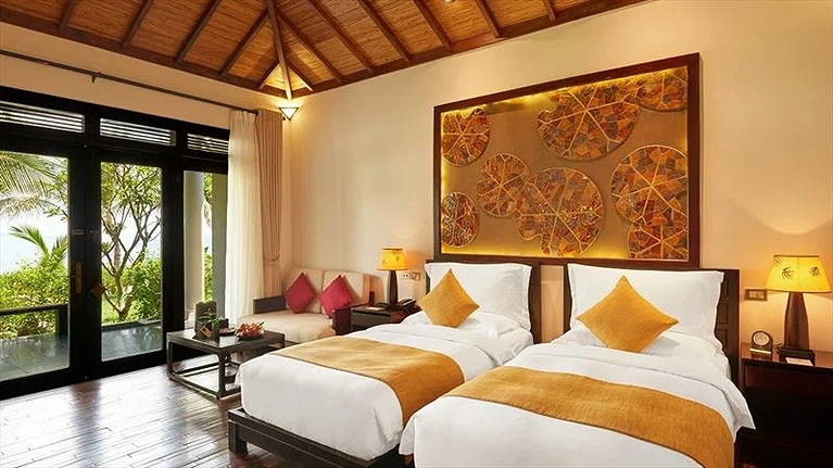 Phòng Deluxe hướng biển với không gian rộng 70m2