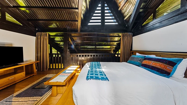 Phòng ngủ trong căn Villa