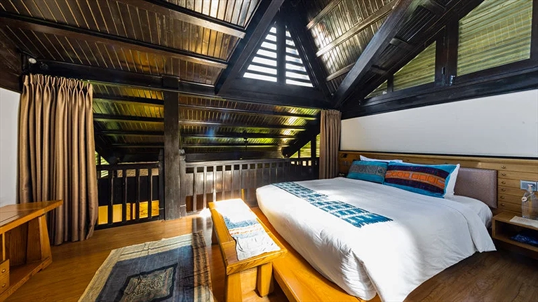 Phòng ngủ trong căn Villa