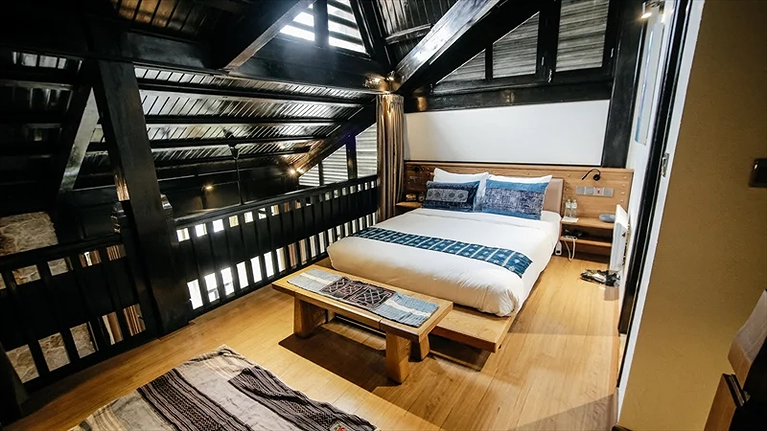 Phòng ngủ trong căn Villa