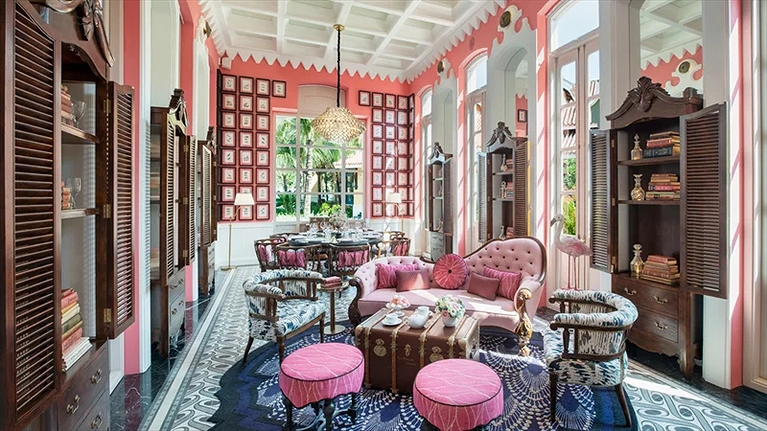 Phòng ăn Pink Pearl đẳng cấp