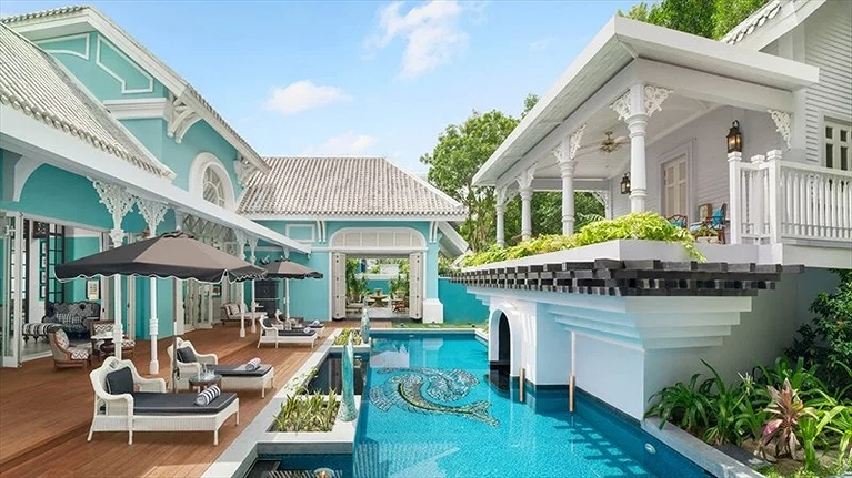 Hồ bơi riêng tại Villa 3 phòng ngủ
