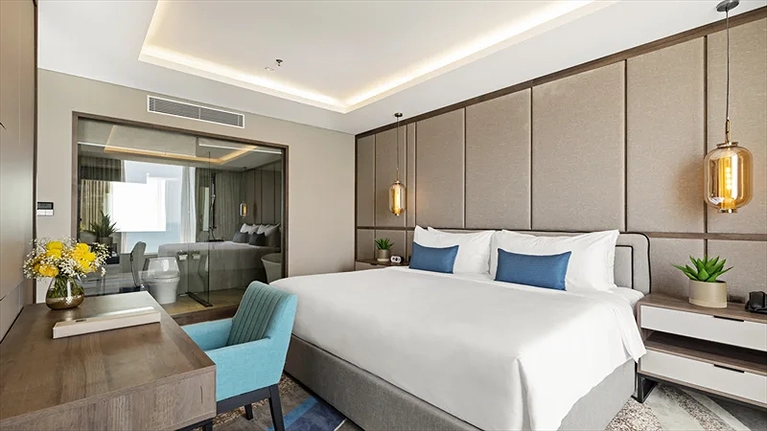 Phòng Ocean Penthouse với thiết kế tinh tế rộng rãi