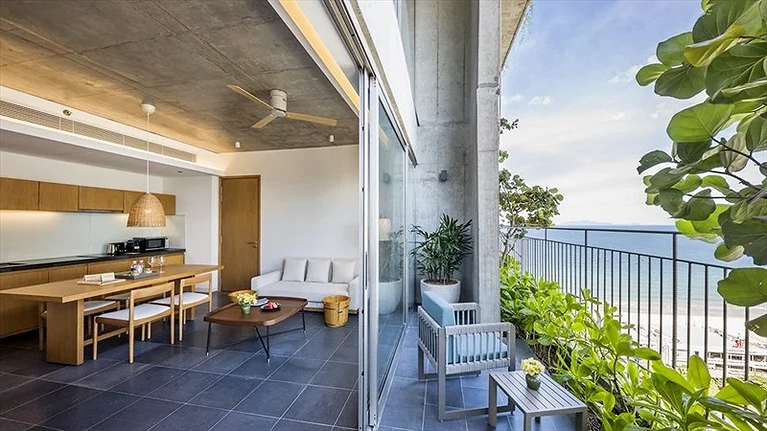 Nho Biển - 02 Bedroom Apartment with Balcony