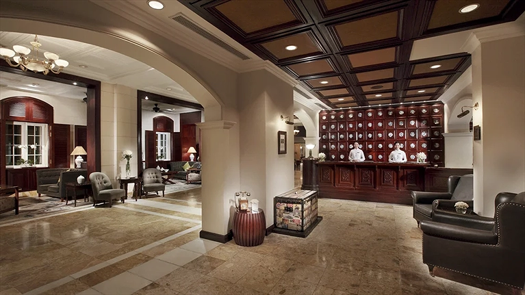 Khu vực sảnh Historical Metropole Wing