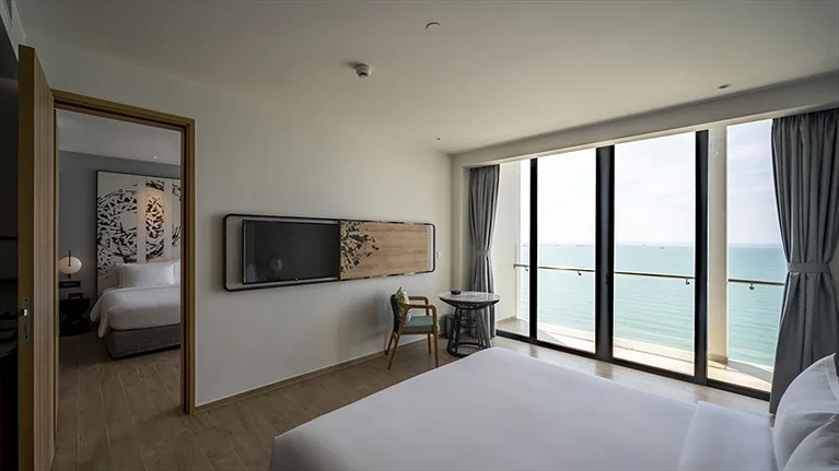 Hạng phòng Family với cửa thông nhau ở giữa