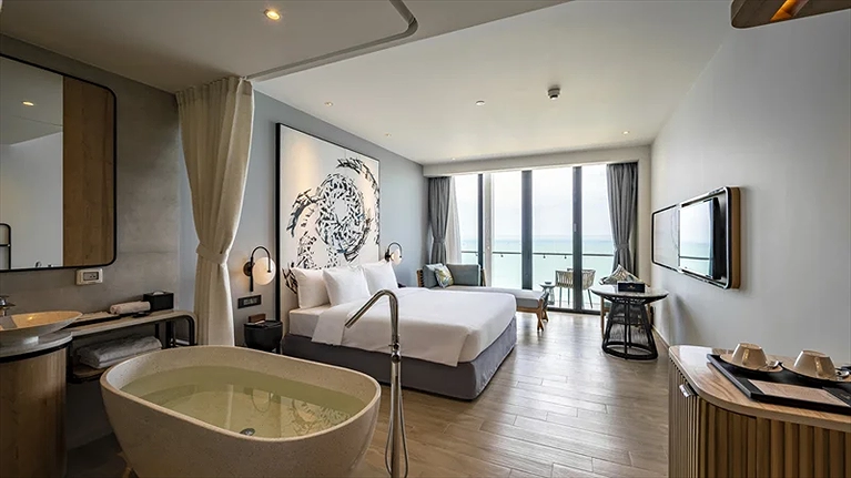 Hạng phòng Signature với bồn tắm (tùy phòng) độc đáo