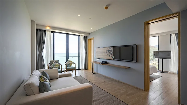 Phòng khách riêng của phòng Suite Standard