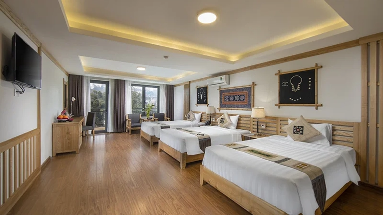 Hạng phòng Deluxe Triple với 3 giường đơn