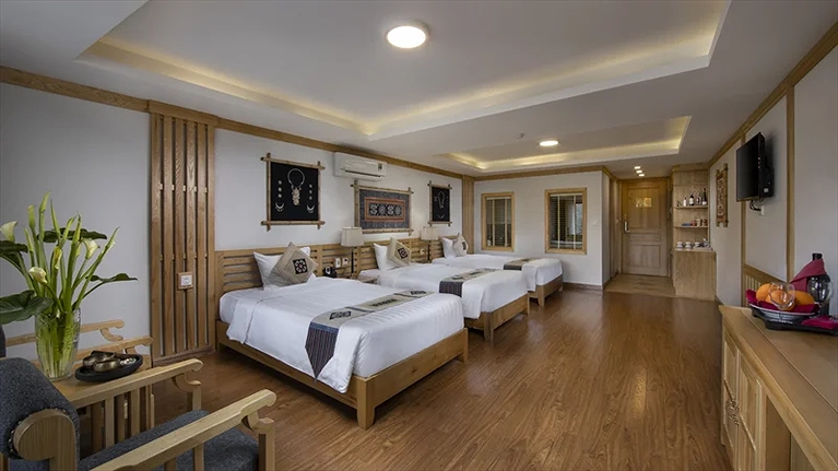 Hạng phòng Deluxe Triple với 3 giường đơn